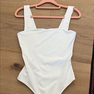 Abercrombie & Fitch Soft Collection White bodysuit